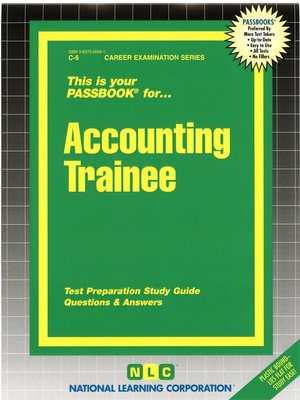 cover image of Accounting Trainee